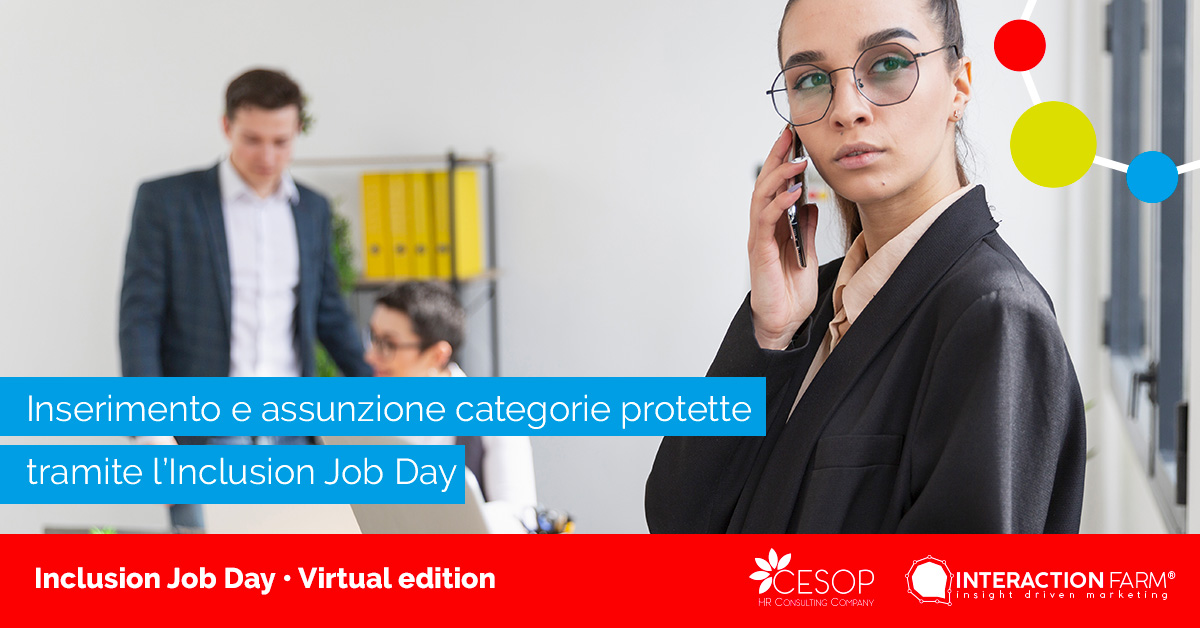 Inserimento e assunzione categorie protette tramite l'Inclusion Job Day